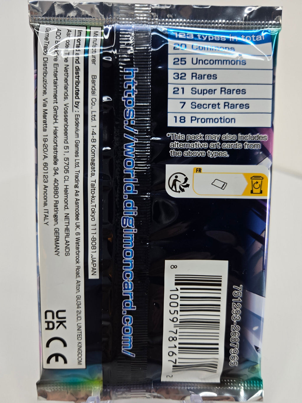 Digimon Card Game - [RB-01] Resurgence Booster Booster Pack