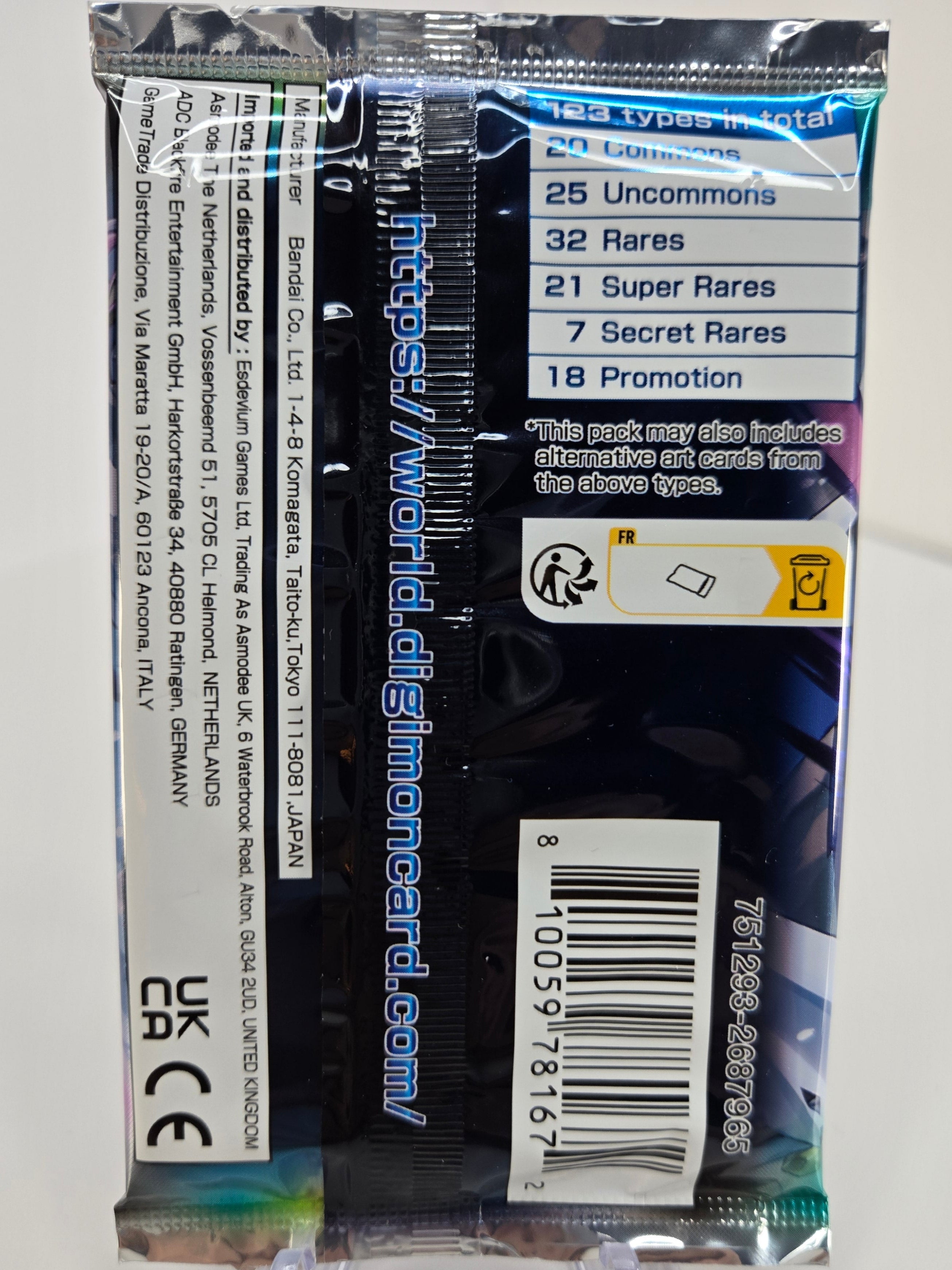 Digimon Card Game - [RB-01] Resurgence Booster Booster Pack