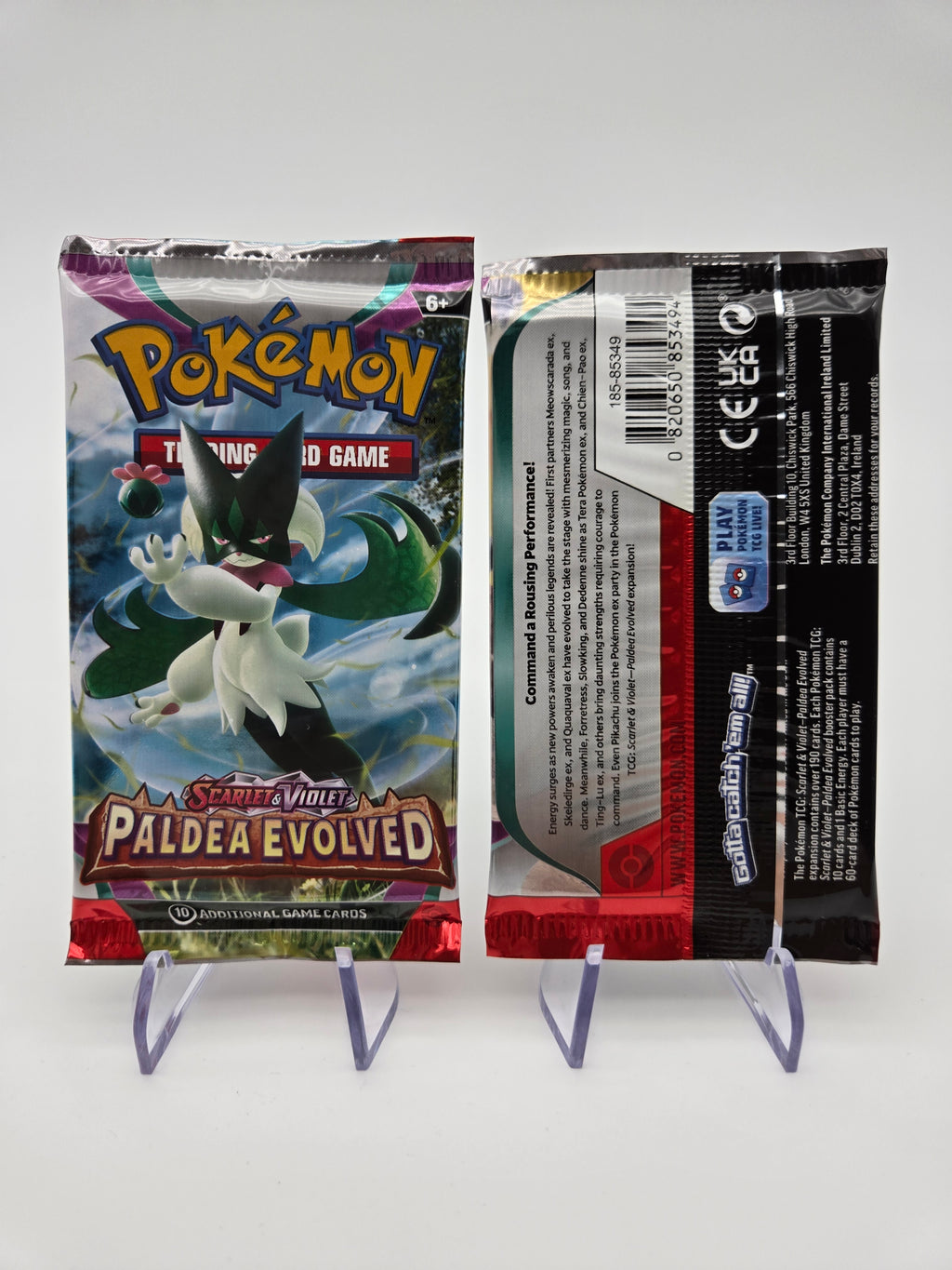 Pokemon Trading Card Game - [EN / SV02] Paldea Evolved Booster Pack