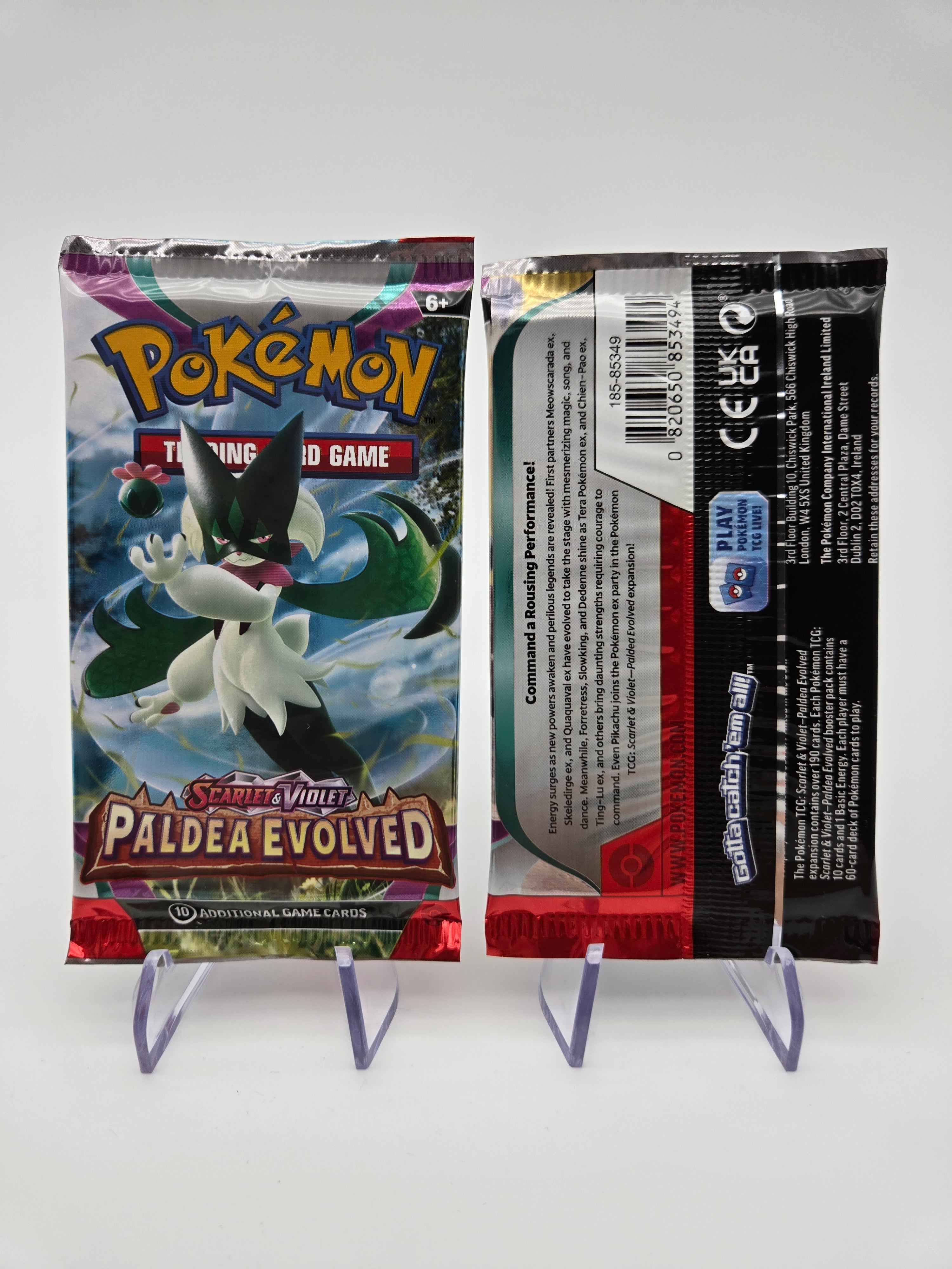Pokemon Trading Card Game - [EN / SV02] Paldea Evolved Booster Pack