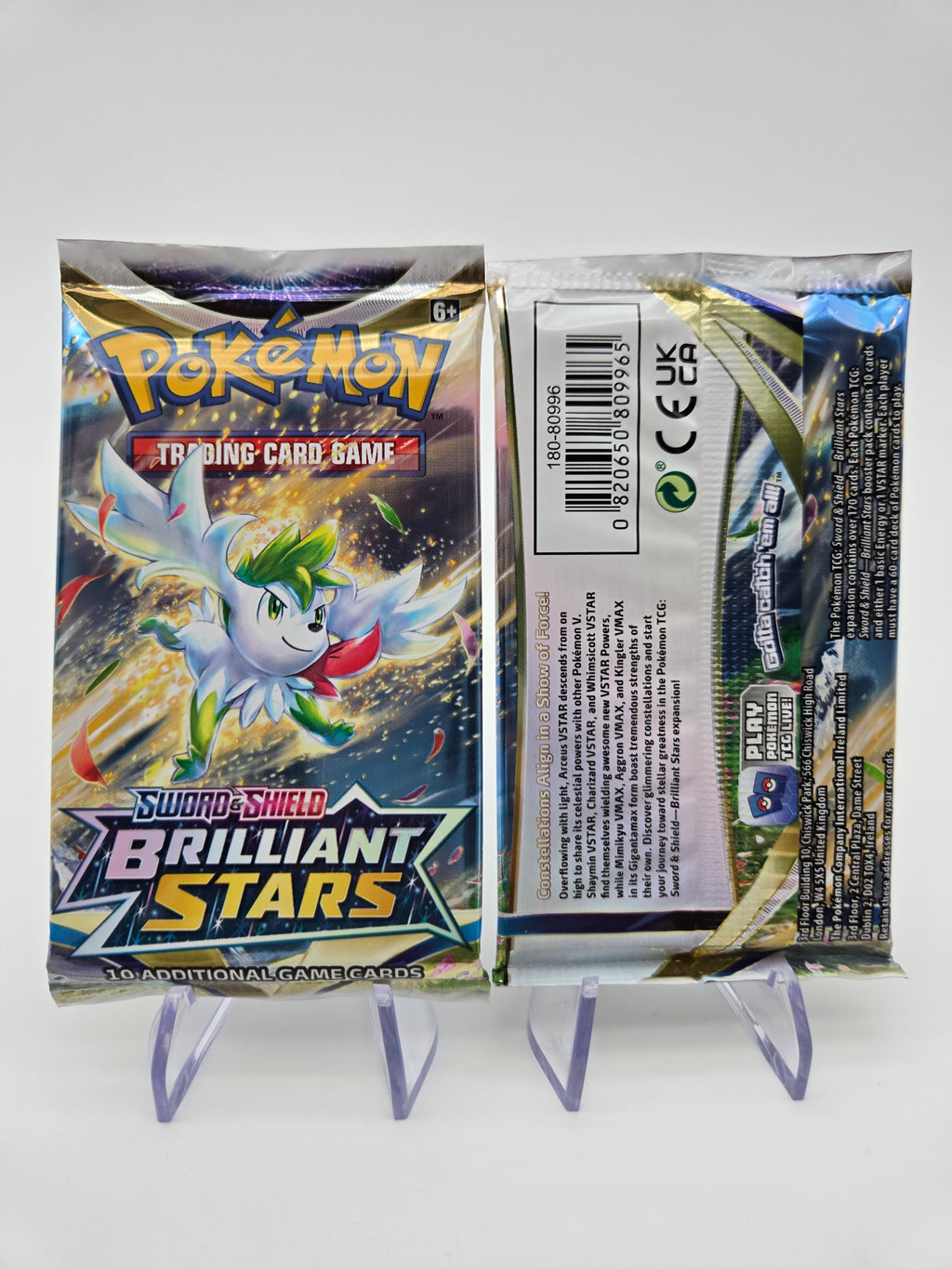 Pokemon Trading Card Game - [EN / SWSH09] Brilliant Stars Booster Pack