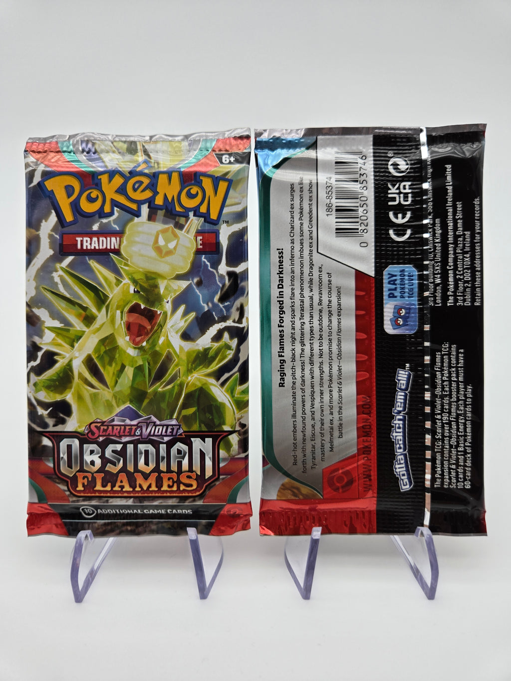 Pokemon Trading Card Game - [EN / SV03] Obsidian Flames Booster Pack