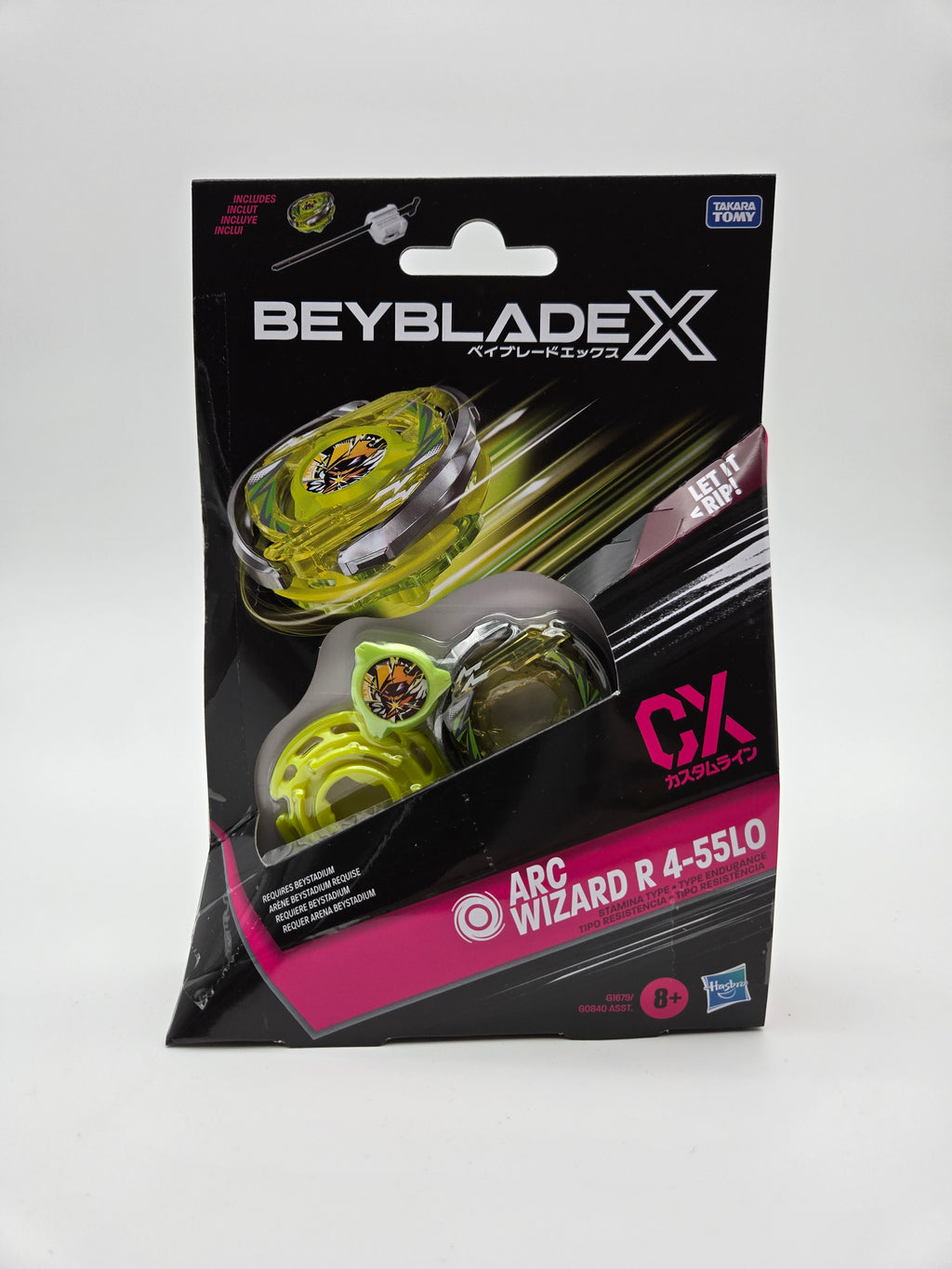 Beyblade X - [Custom Line / CX] Arc Wizard R 4-55LO Starter Pack