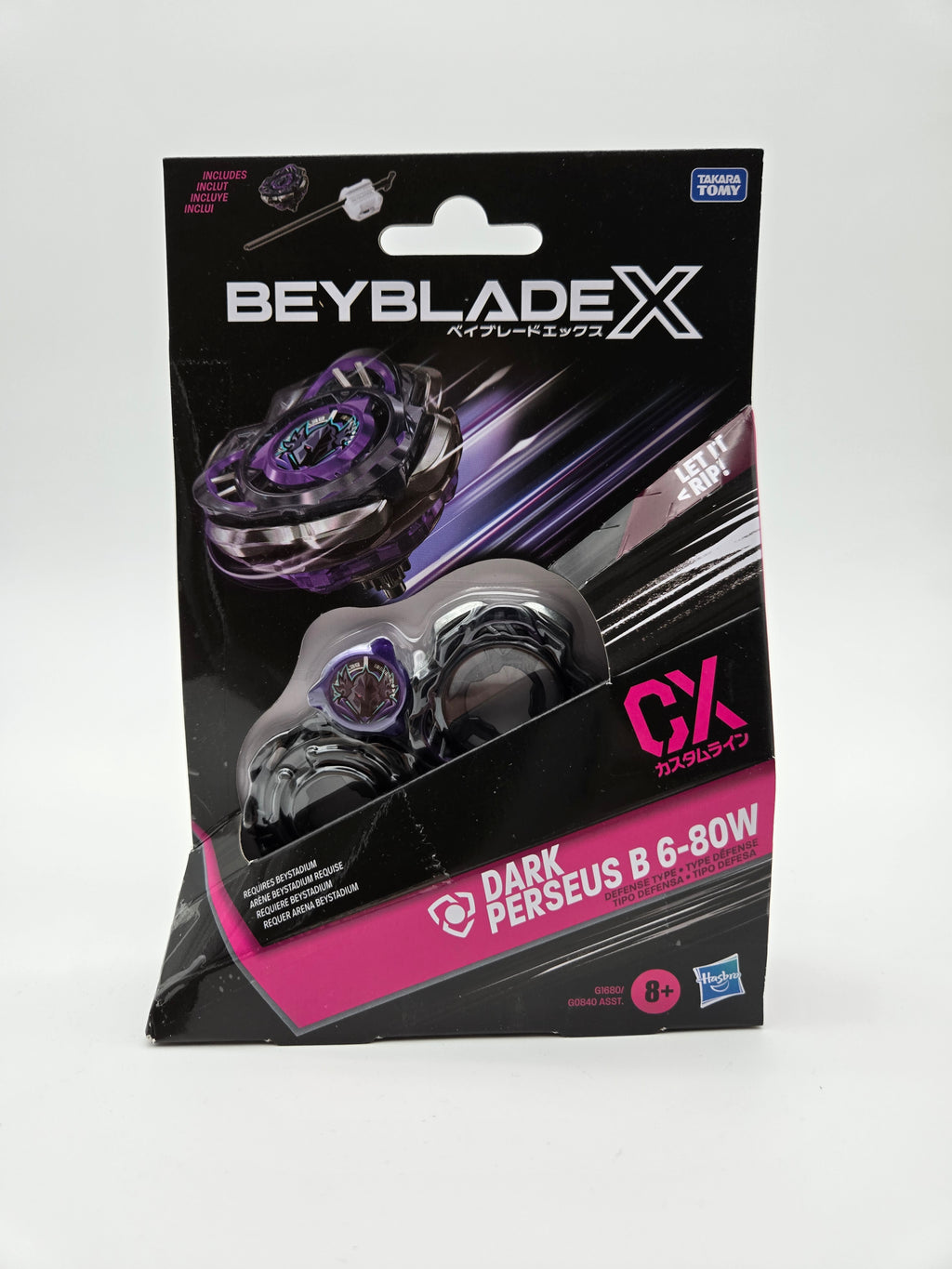 Beyblade X - [Custom Line / CX] Dark Perseus B 6-80W Starter Pack