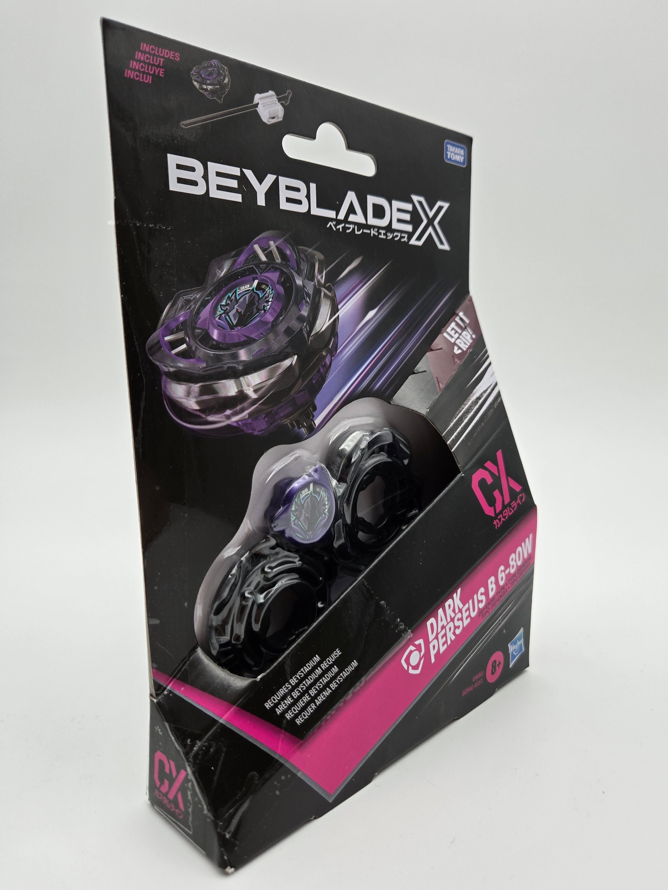 Beyblade X - [Custom Line / CX] Dark Perseus B 6-80W Starter Pack