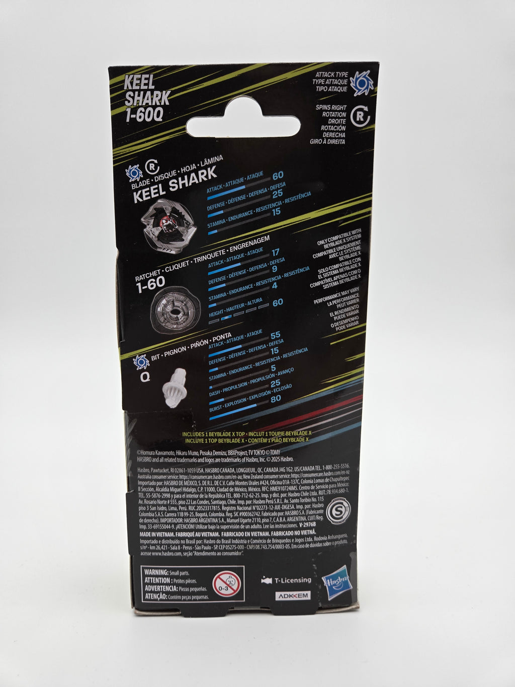 Beyblade X - [Basic Line / BX] Keel Shark 1-60Q Booster Pack