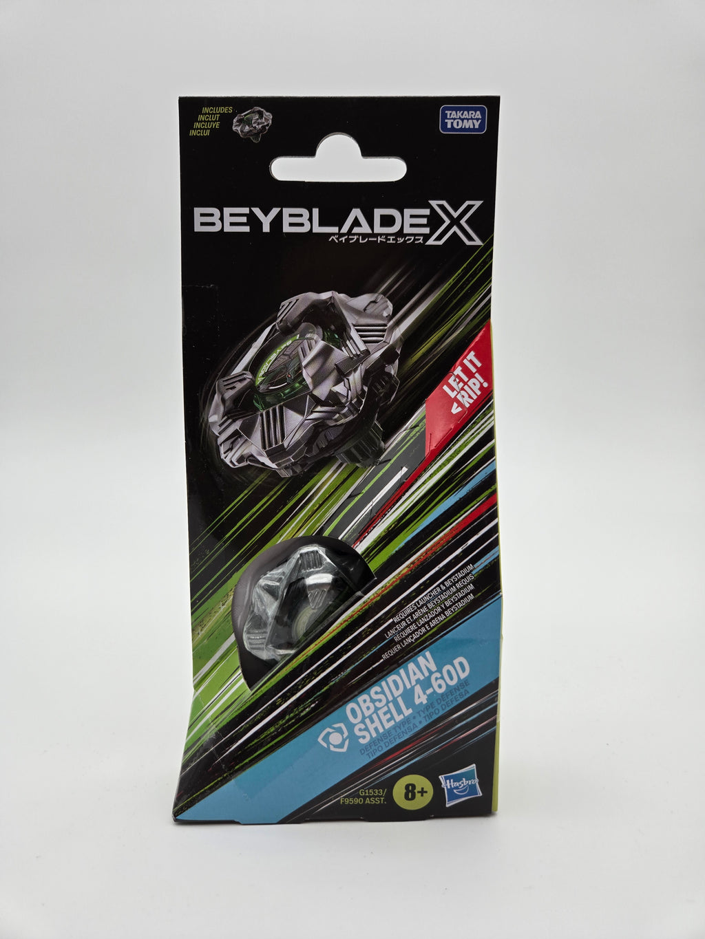 Beyblade X - [Basic Line / BX] Obsidian Shell 4-60D Booster Pack