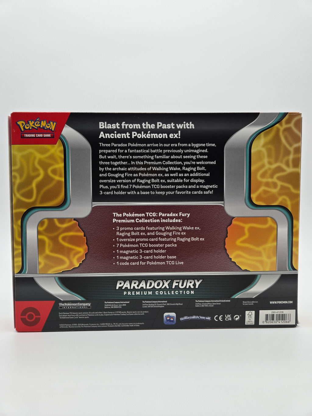 Pokemon Trading Card Game - [EN / SV??] Paradox Fury Premium Collection