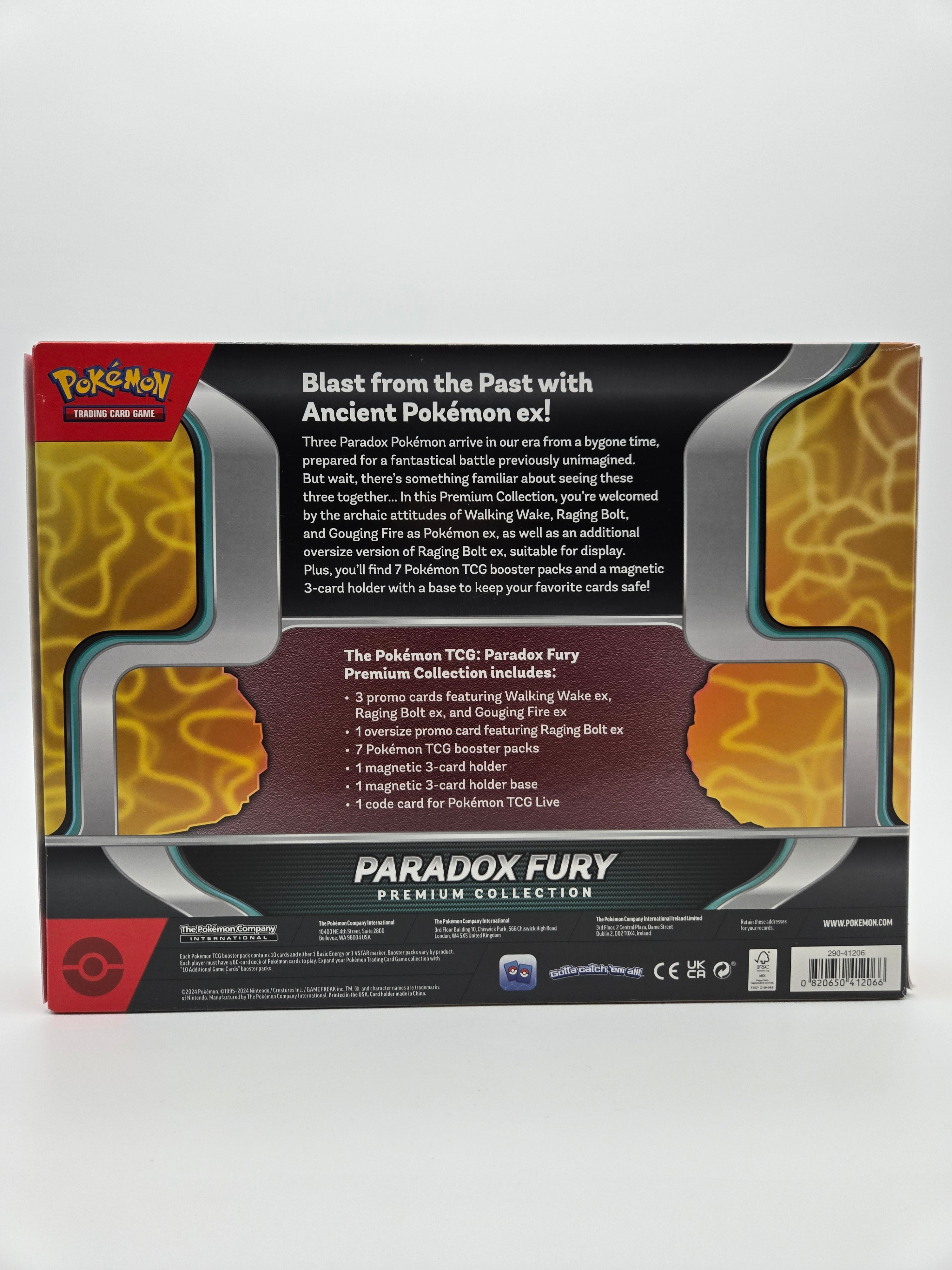 Pokemon Trading Card Game - [EN / SV??] Paradox Fury Premium Collection