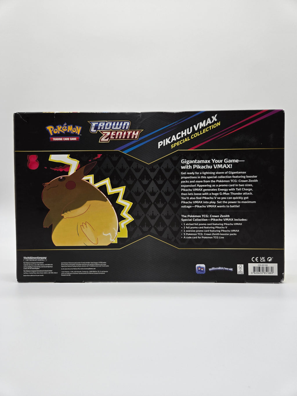 Pokemon Trading Card Game - [EN / CRZ] Crown Zenith | GMAX Pikachu Special Collection