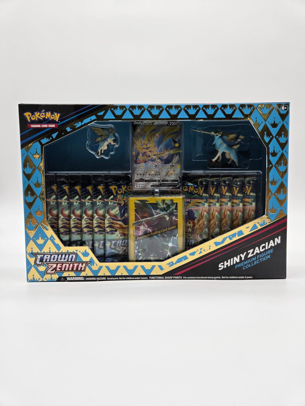Pokemon Trading Card Game - [EN / CRZ] Crown Zenith | Shiny Zacian Premium Figure Collection