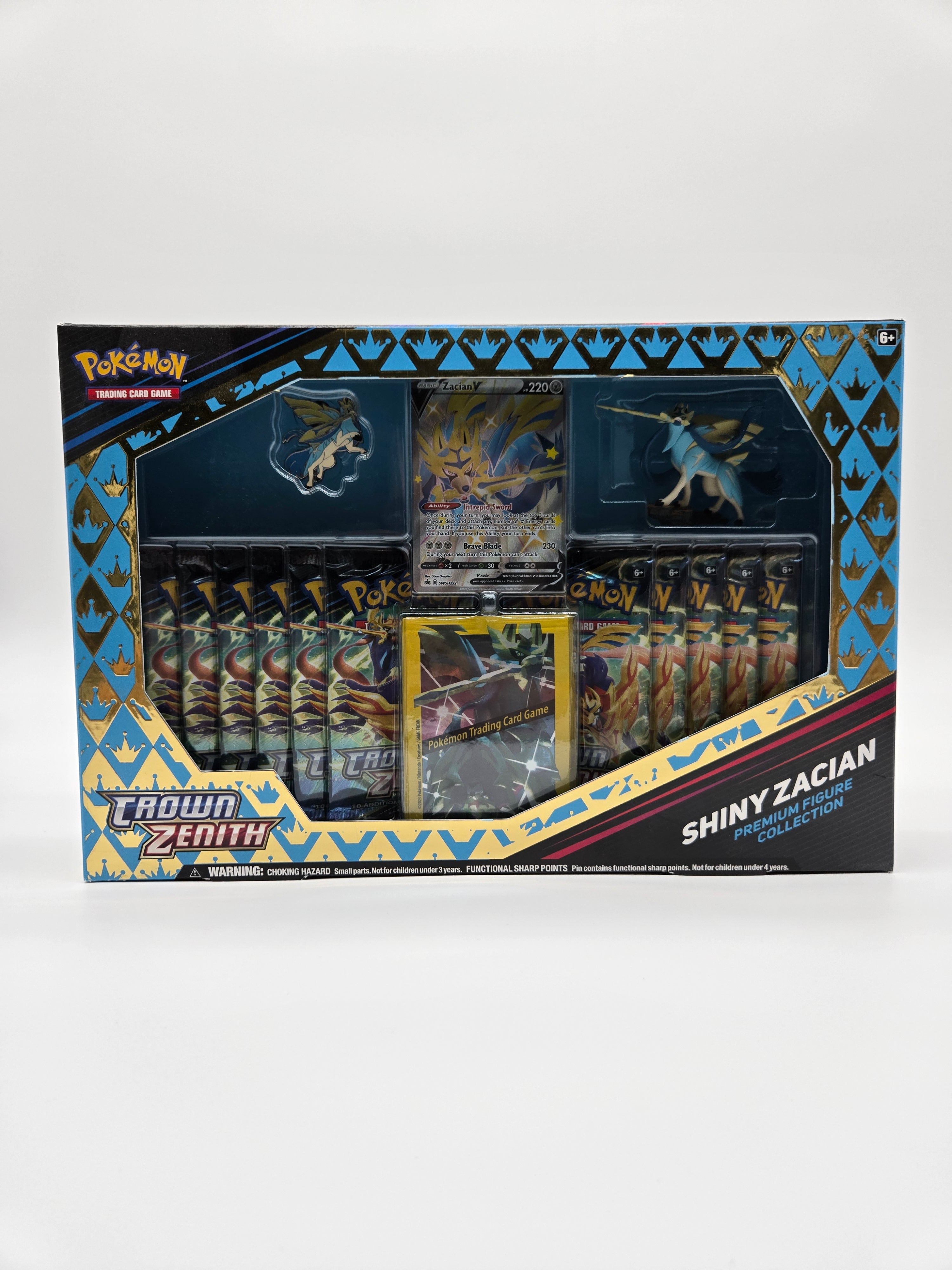 Pokemon Trading Card Game - [EN / CRZ] Crown Zenith | Shiny Zacian Premium Figure Collection