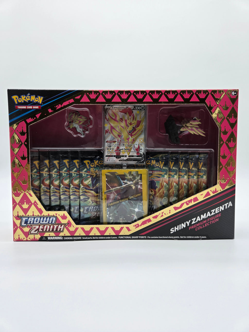 Pokemon Trading Card Game - [EN / CRZ] Crown Zenith | Shiny Zamazenta Premium Figure Collection