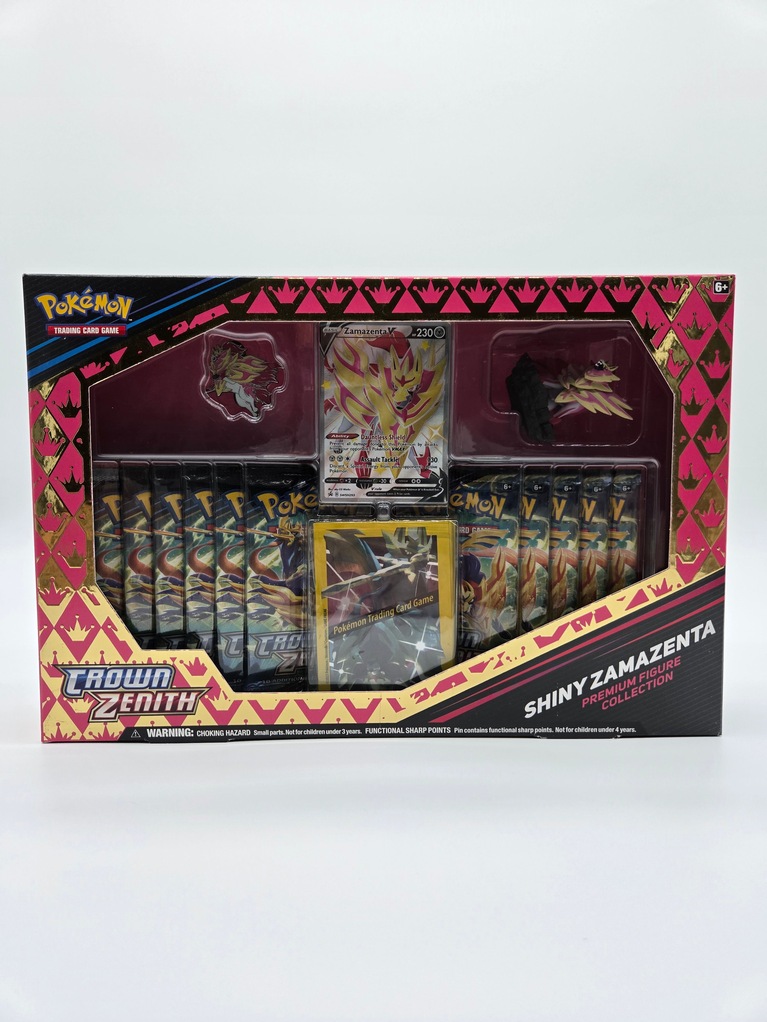 Pokemon Trading Card Game - [EN / CRZ] Crown Zenith | Shiny Zamazenta Premium Figure Collection