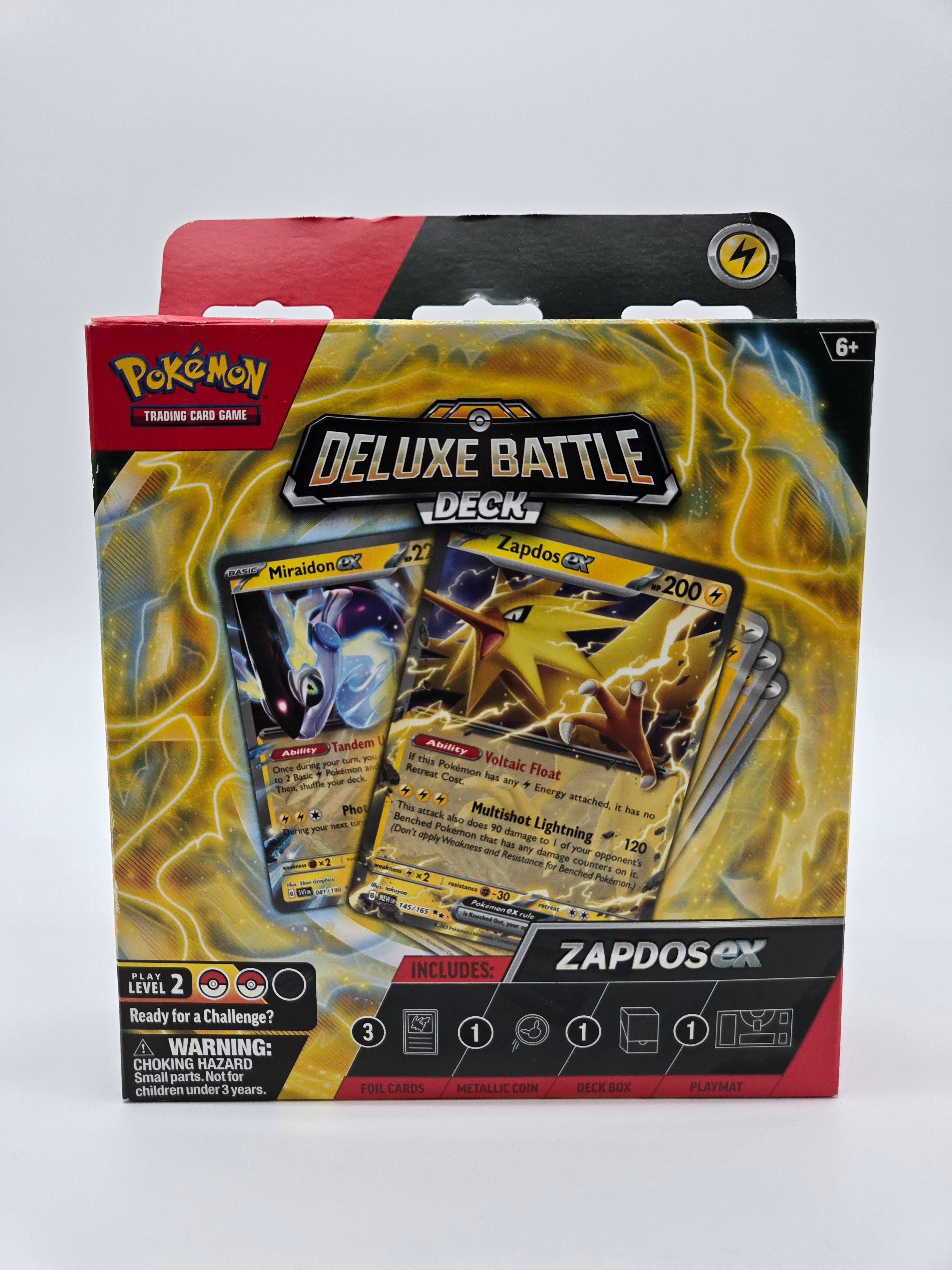 Pokemon Trading Card Game - Zapdos ex Deluxe Battle Deck
