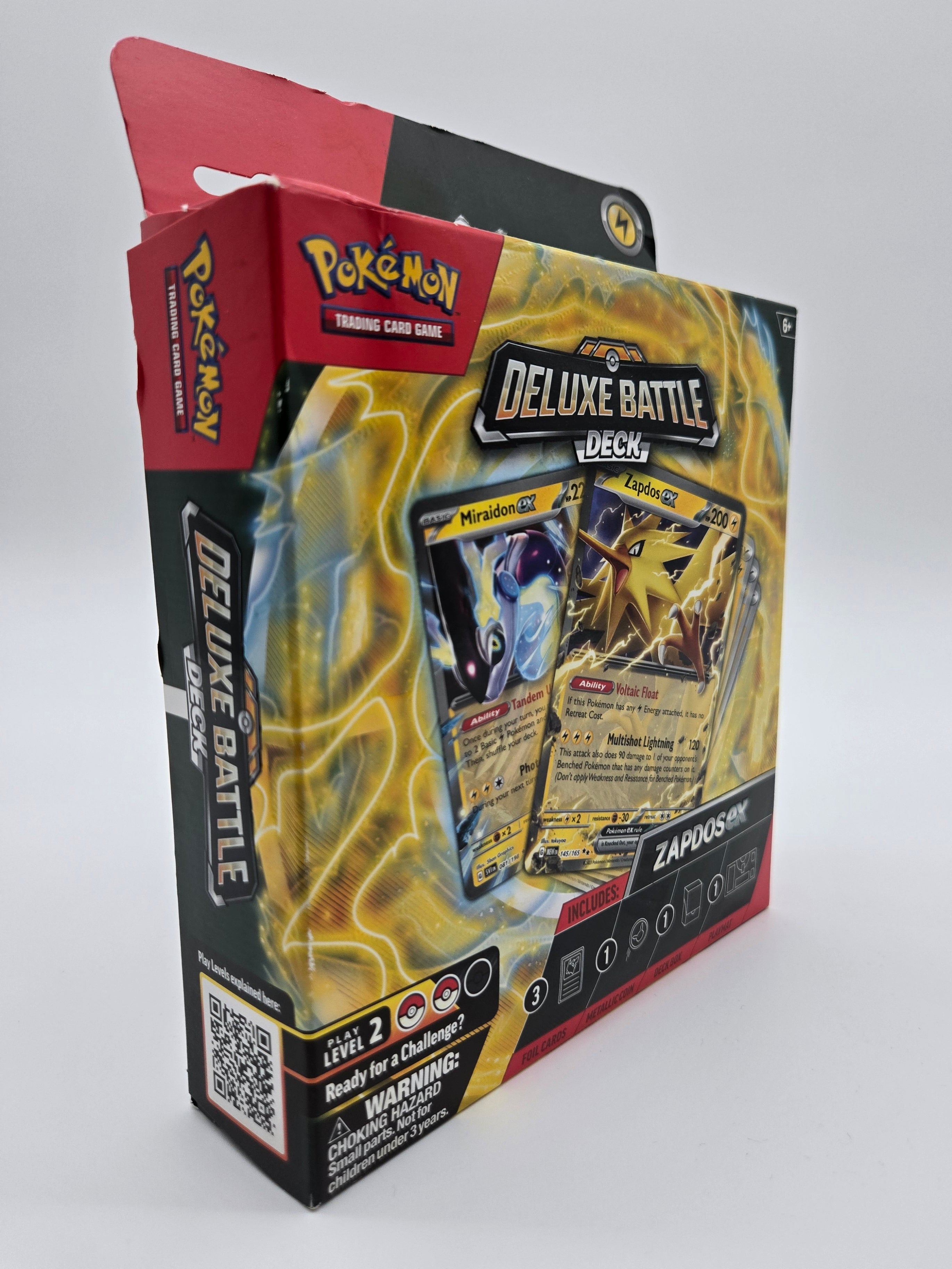 Pokemon Trading Card Game - Zapdos ex Deluxe Battle Deck