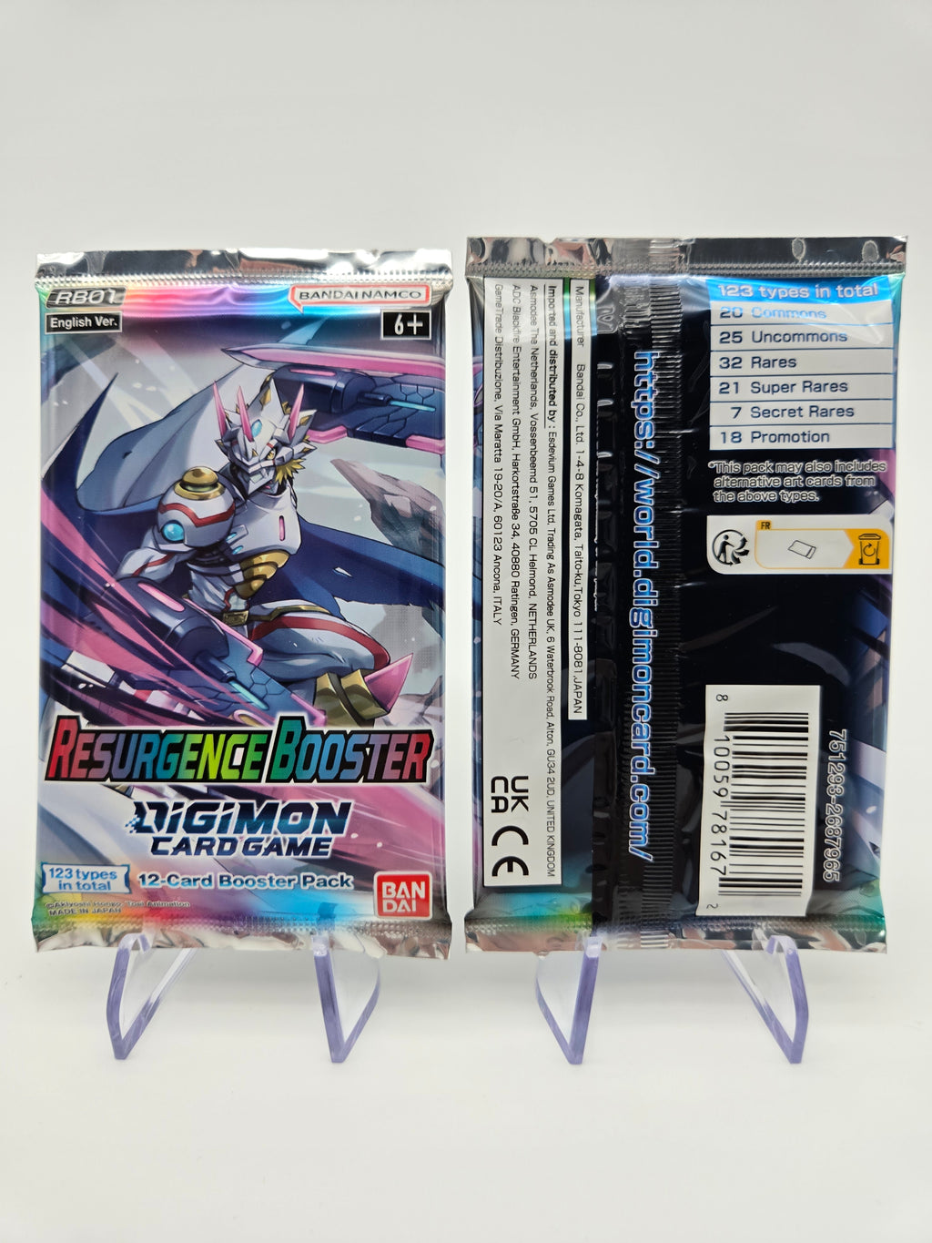 Digimon Card Game - [RB-01] Resurgence Booster Booster Pack