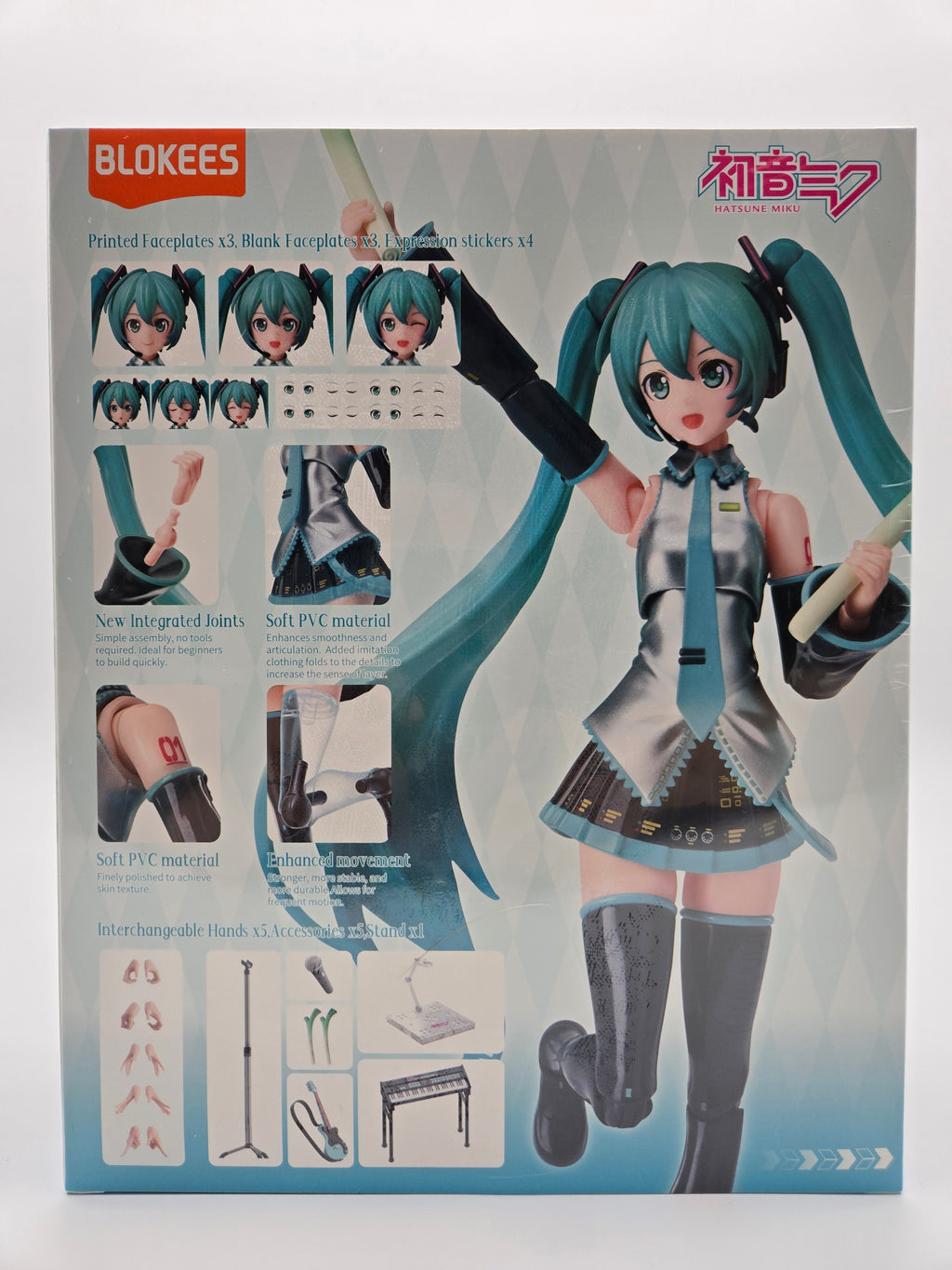 Blokees Fantastic Series - Vocaloid | Hatsune Miku FE01 Model Kit